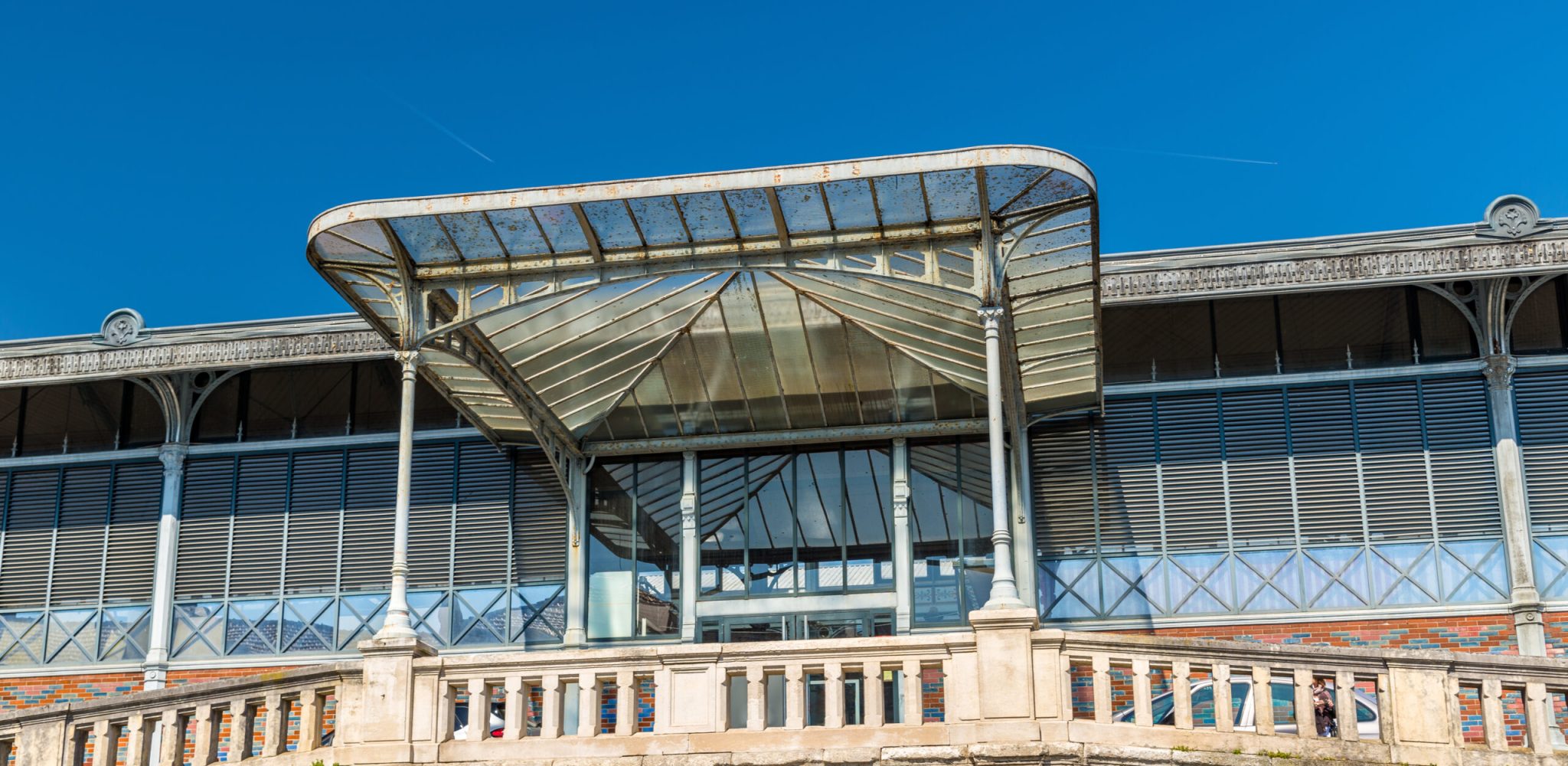 Les Halles Market in Angouleme, the Charente department of France